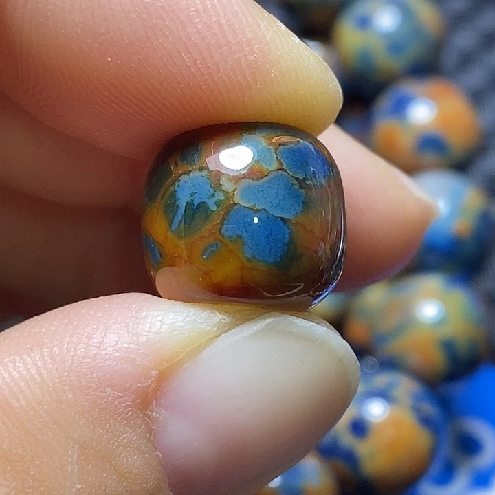 老***毛玛瑙/玉髓未镶嵌颈饰