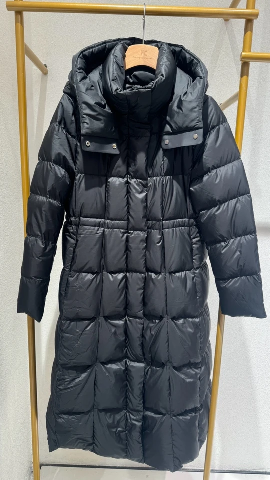 阿兰精选品牌收腰显瘦气质长款外套