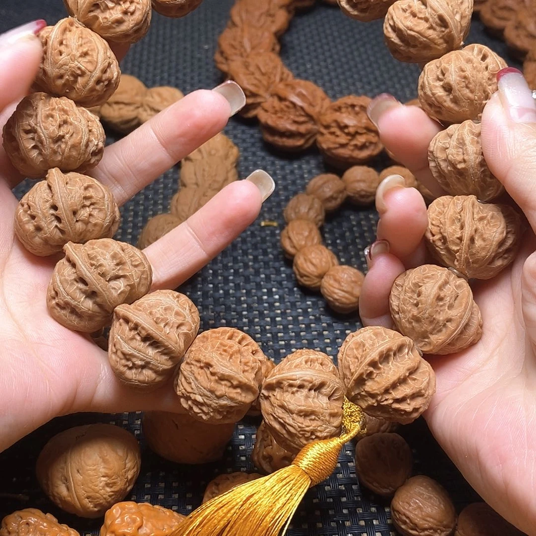 文玩核桃手串粗筋蝴蝶