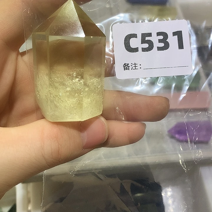 庸***主珠宝半成品未镶嵌水晶天然水晶C531
