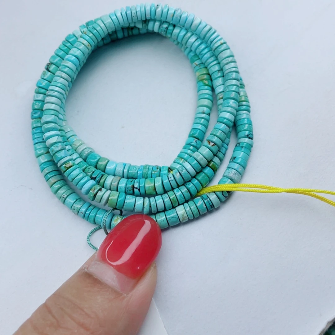 懒***答未镶嵌绿松石颈饰