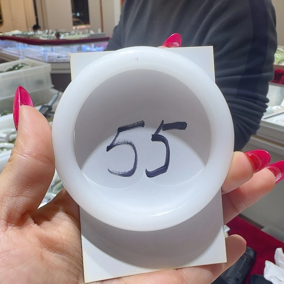 和田玉未镶嵌手镯897