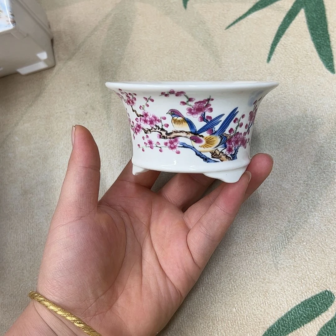 紫砂花盆816号瑕疵9.5/5cm