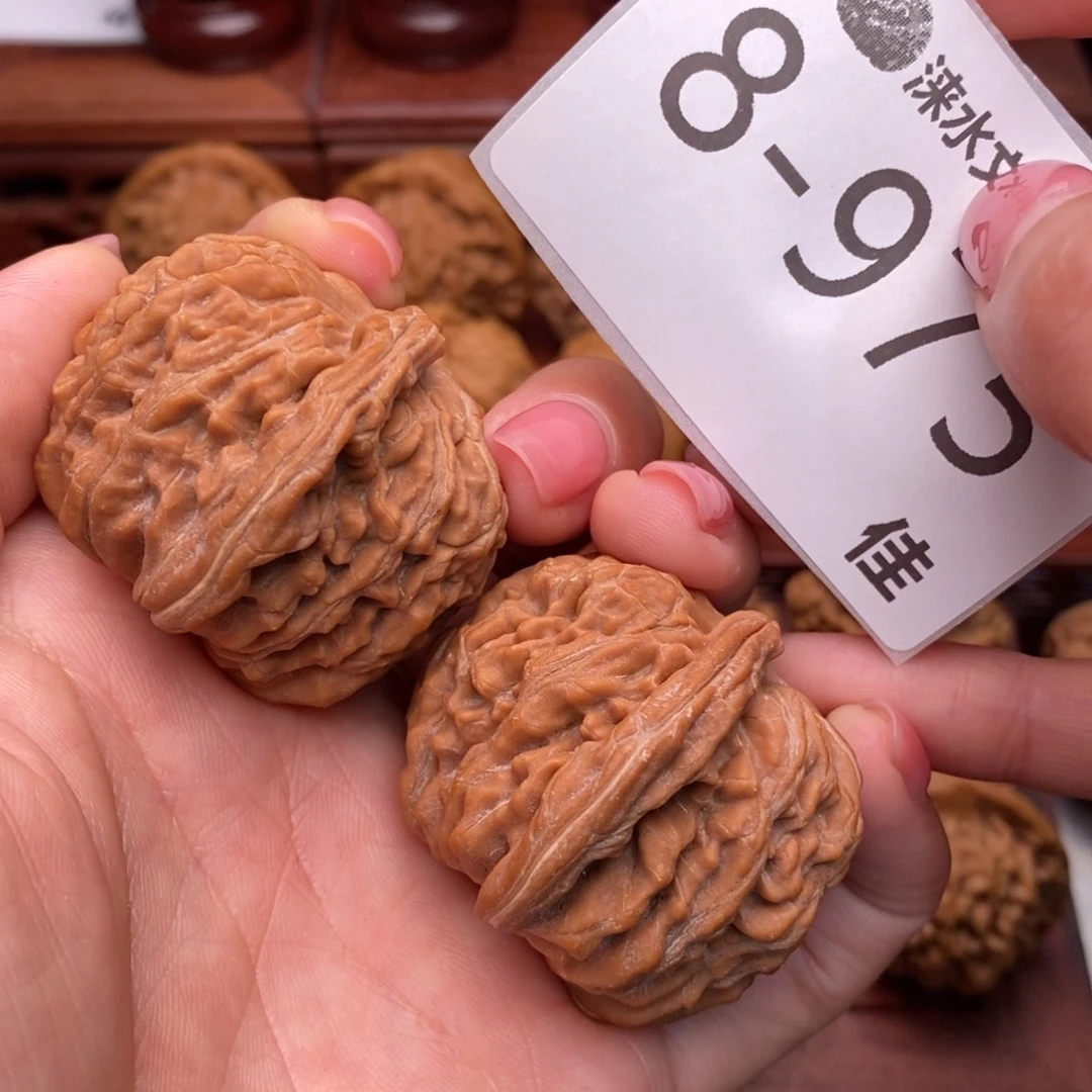 文玩核桃把件44四座楼