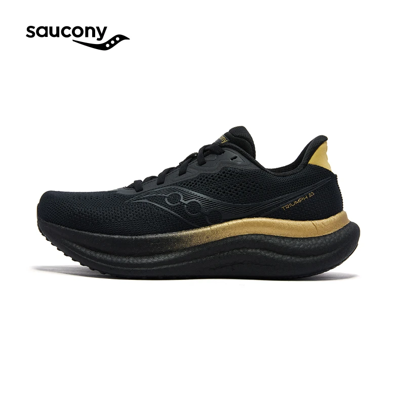 【彭于晏同款】Saucony索康尼跑步鞋TRIUMPH胜利23缓震慢跑运动鞋男