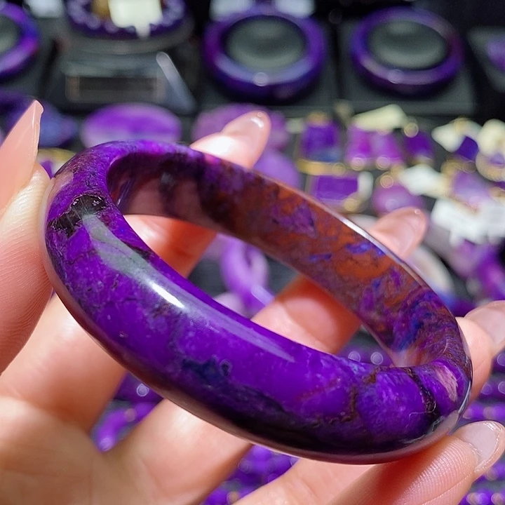 苏纪石（舒俱来）手镯未镶嵌