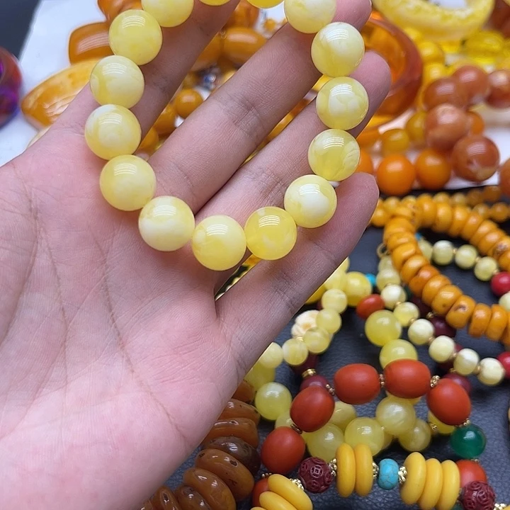 14mm白花手串手串