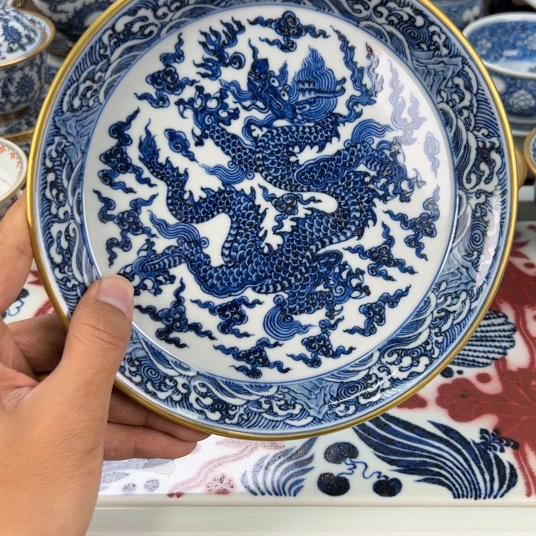 炜***黎景德镇手工手绘陶瓷