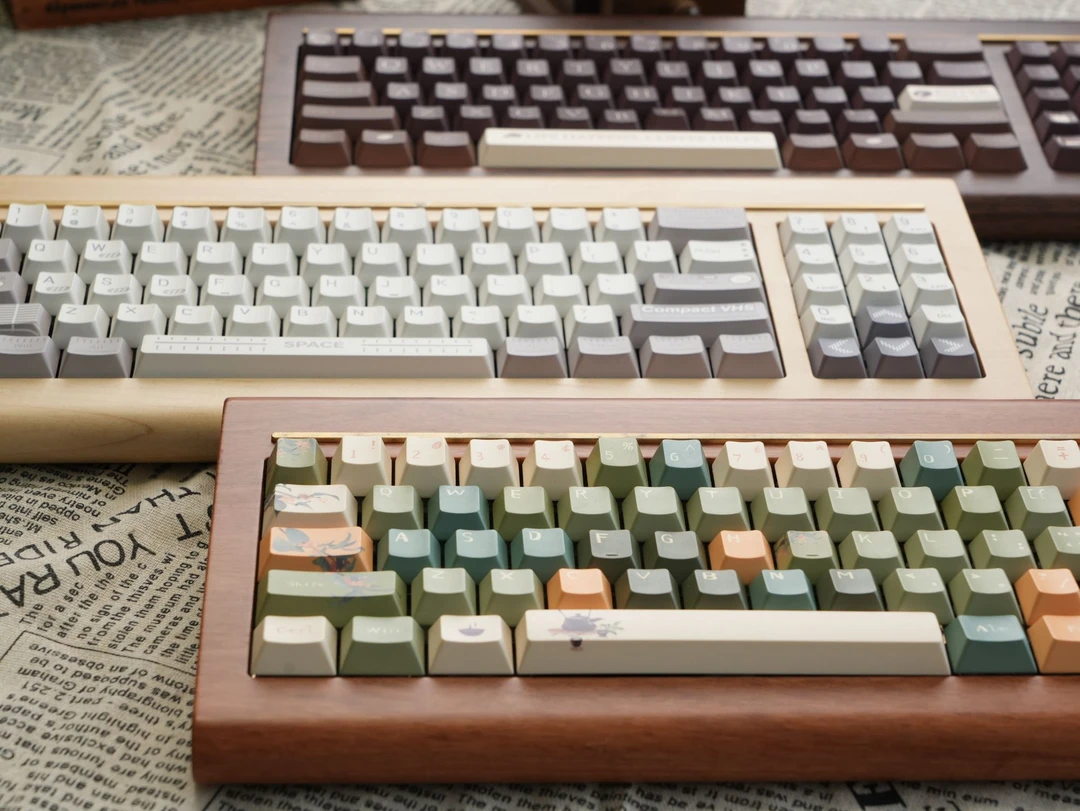 TreeBM70木坨坨套件 刻意设计Keyi Design实木复古客制化键盘套件
