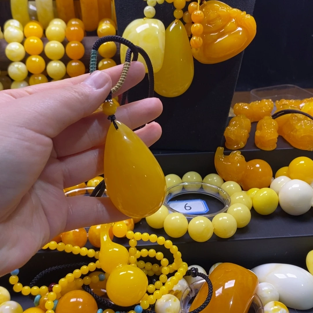 ****木非金属鸡油黄小水滴全品