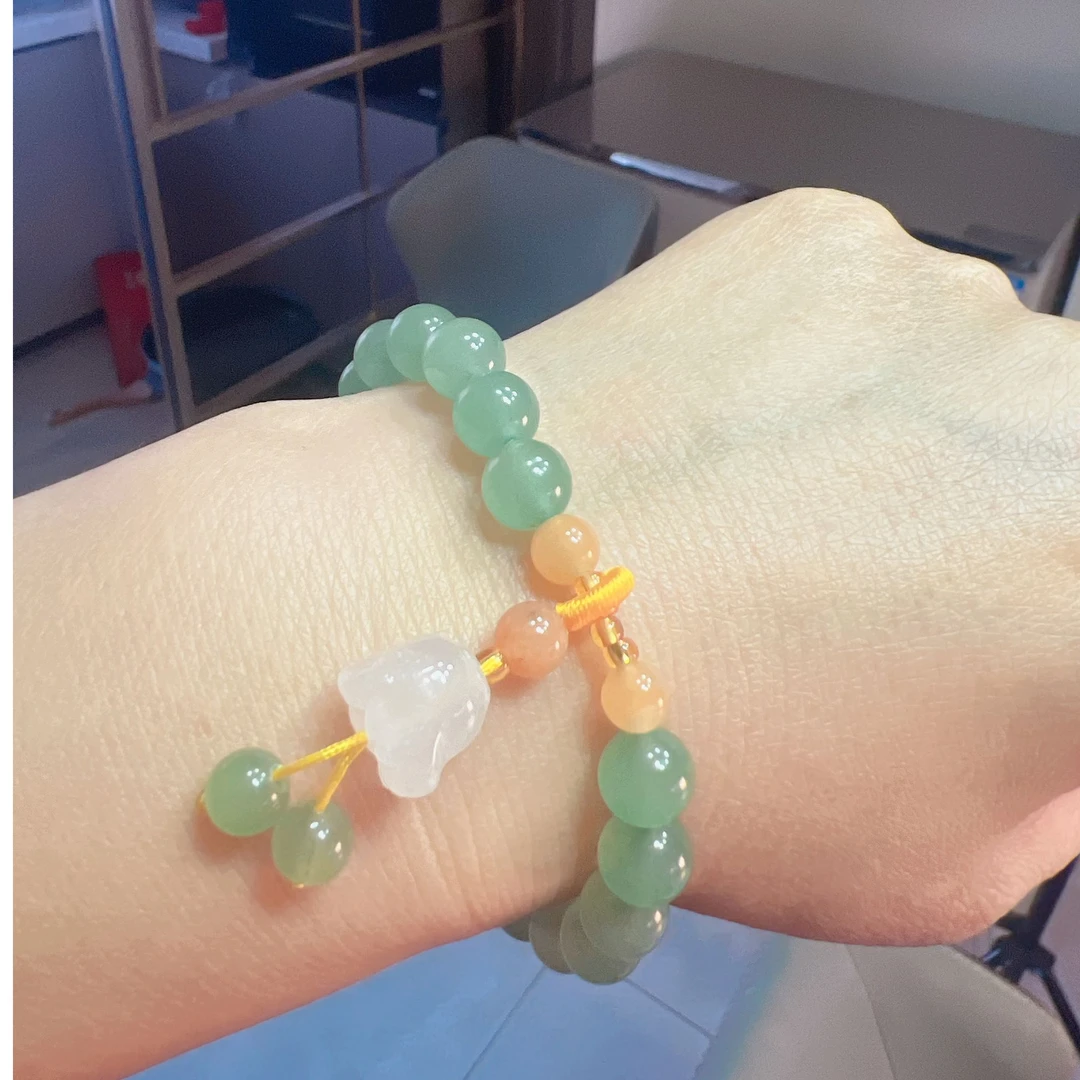 东陵玉冰珠手串(好看)