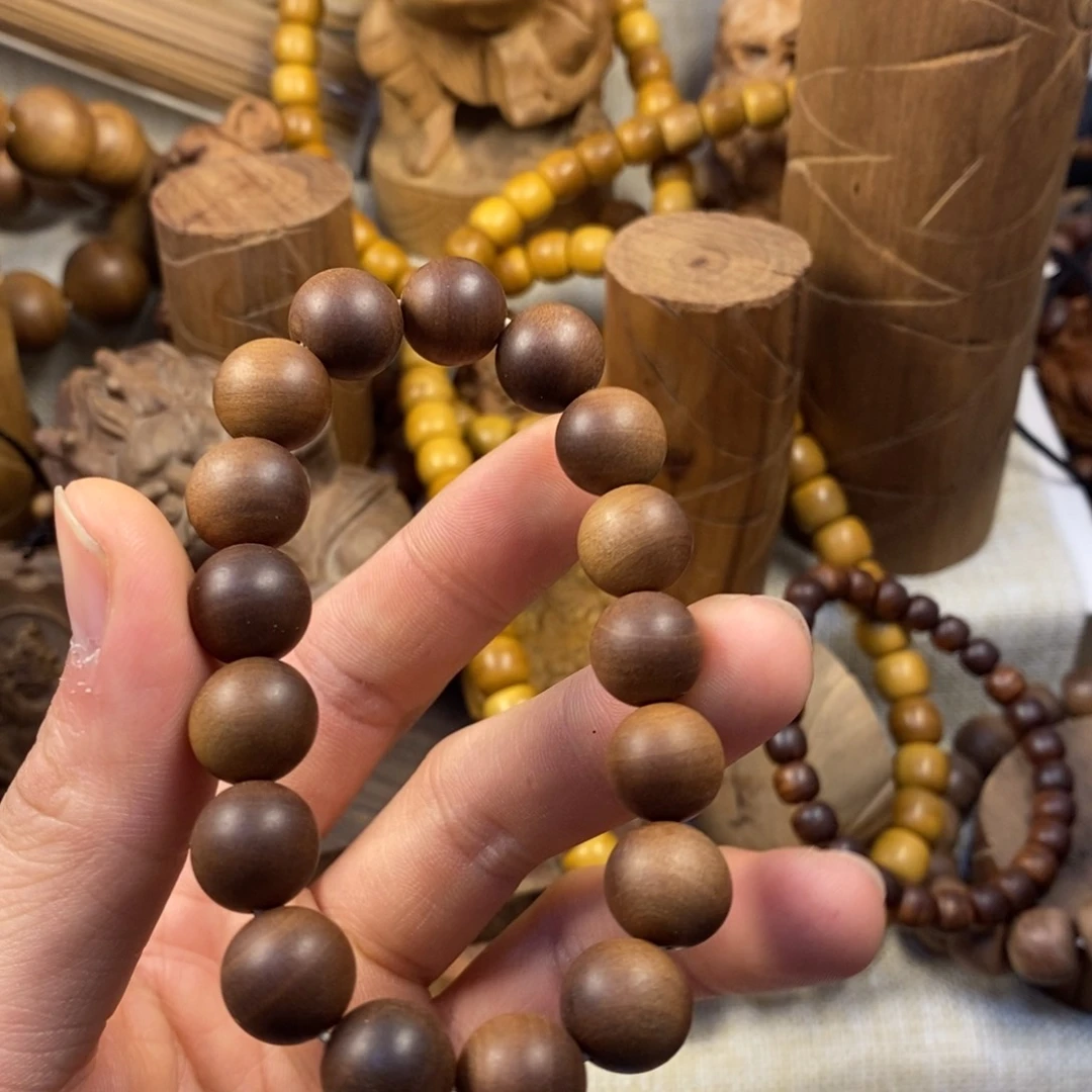 檀香木手串/手链奶香1.2