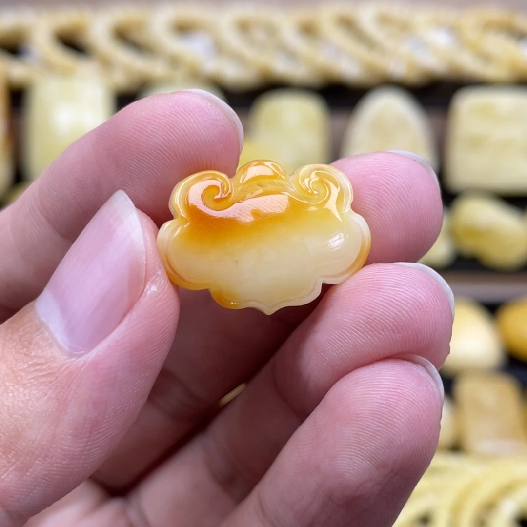 琥珀未镶嵌裸石琥珀蜜蜡