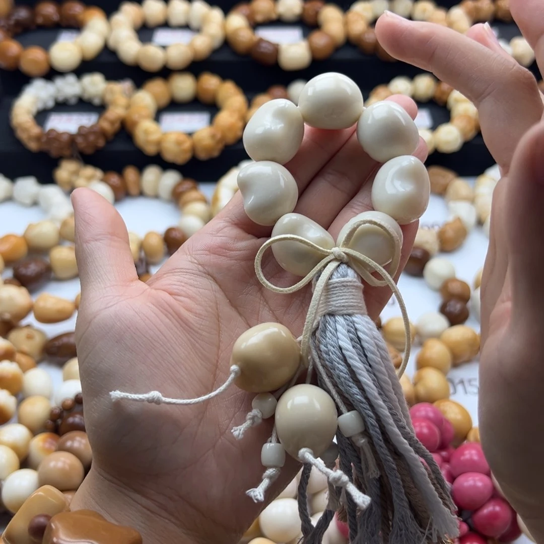 吊坠白玉菩提星星月亮