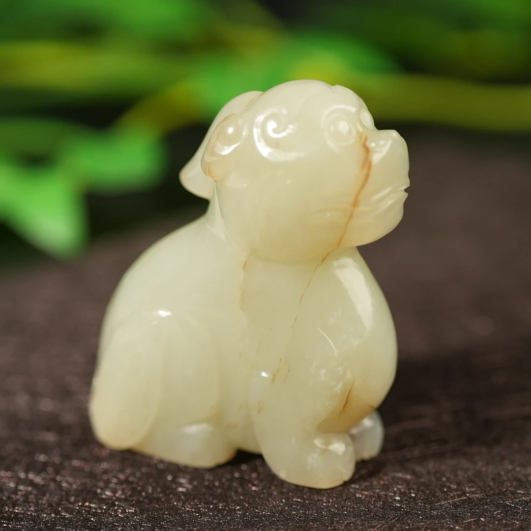 清代和田玉兽ZGTXD250305030