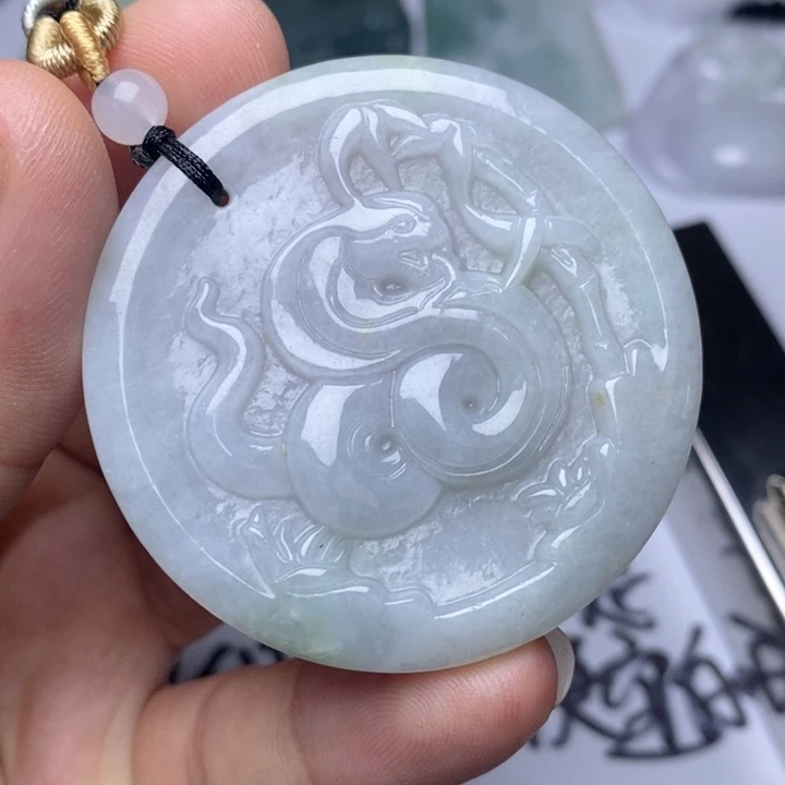 颈饰未镶嵌翡翠翡翠