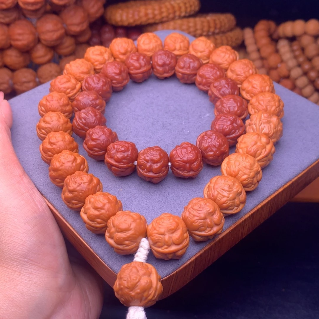 猴头核桃吊坠禅王手持1.7尺寸24➕1颗