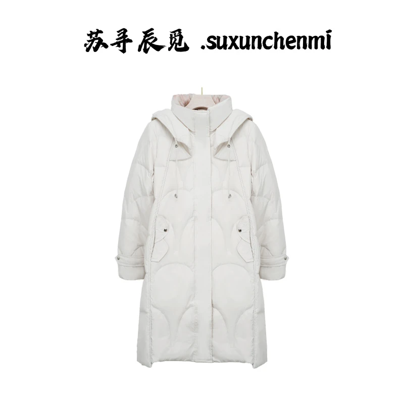 苏寻辰觅 85%白鹅绒服D1886