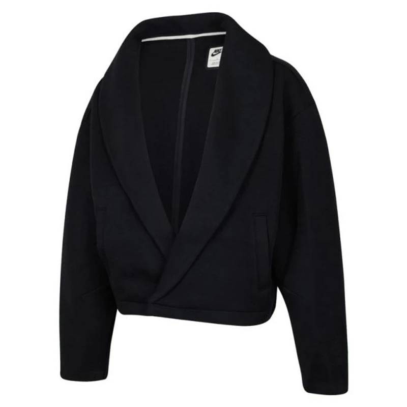 NIKE耐克女子AS W NSW TCH FLC OS BLAZER针织无帽外套HJ0970-010