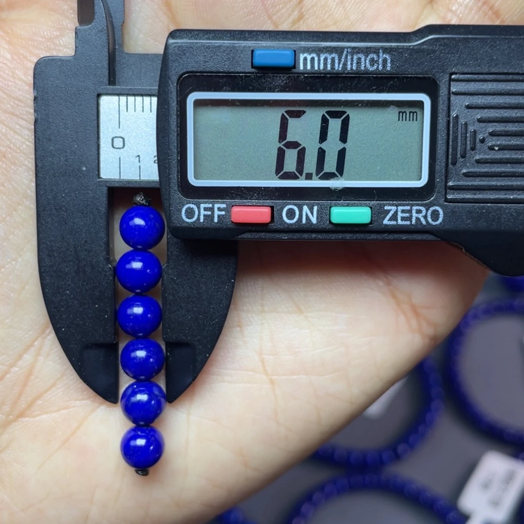 未镶嵌青金石6mm弟子珠配饰