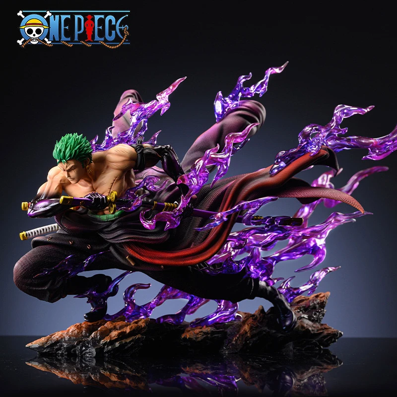 顶配版海贼王GK拔刀索隆手办双头漂移优质模型动漫雕像周边清仓