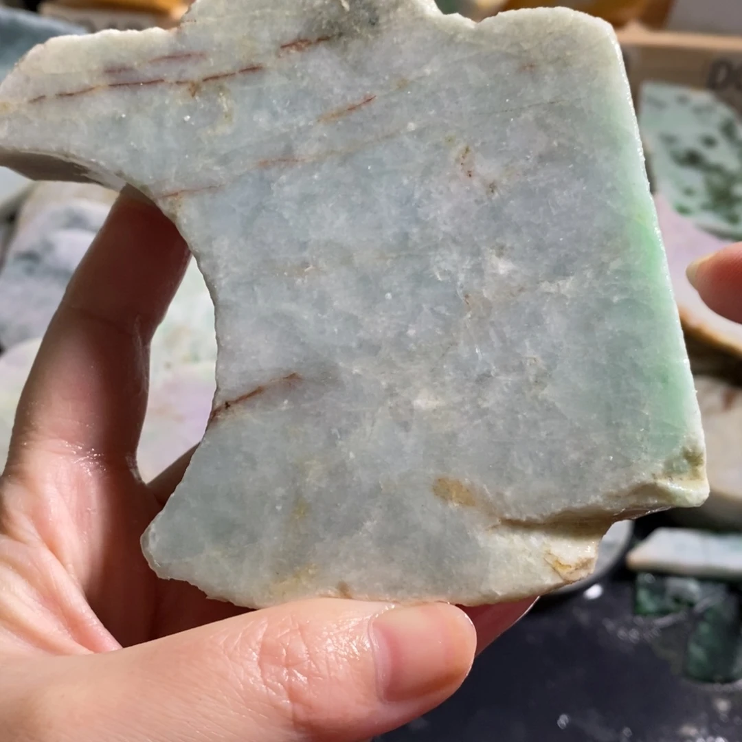 颈饰未镶嵌翡翠天然翡翠