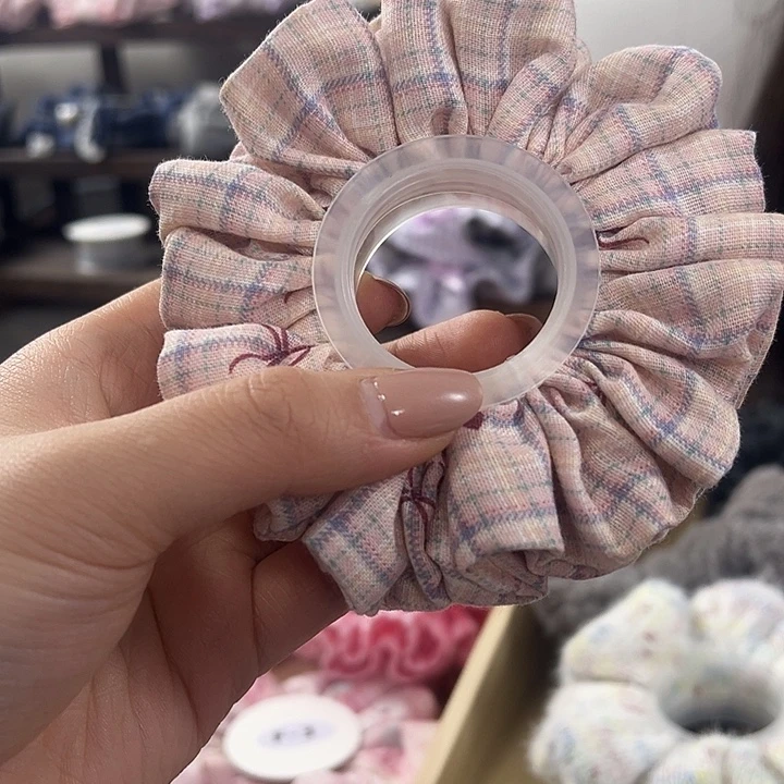 布艺铁合金【甜橙手作】发圈