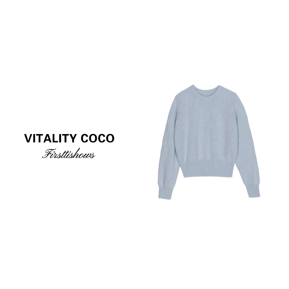 「VITALITY COCO」上新热卖休闲毛衣小狗提花长袖针织衫1553