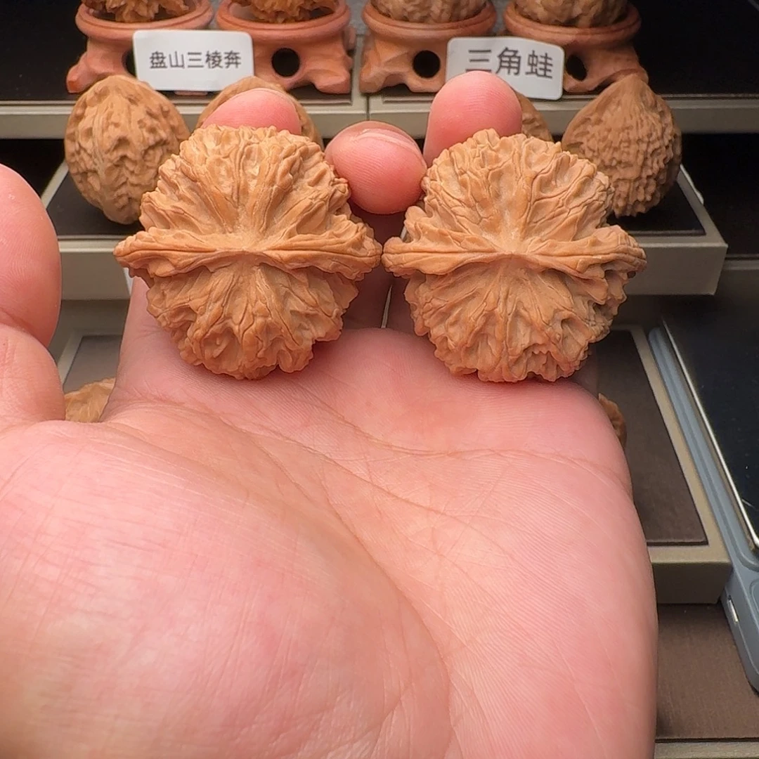 吊坠文玩核桃苹果园45全品白茬