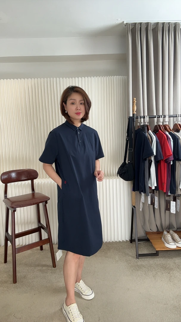 25炸品 两色西服领连衣裙 246883