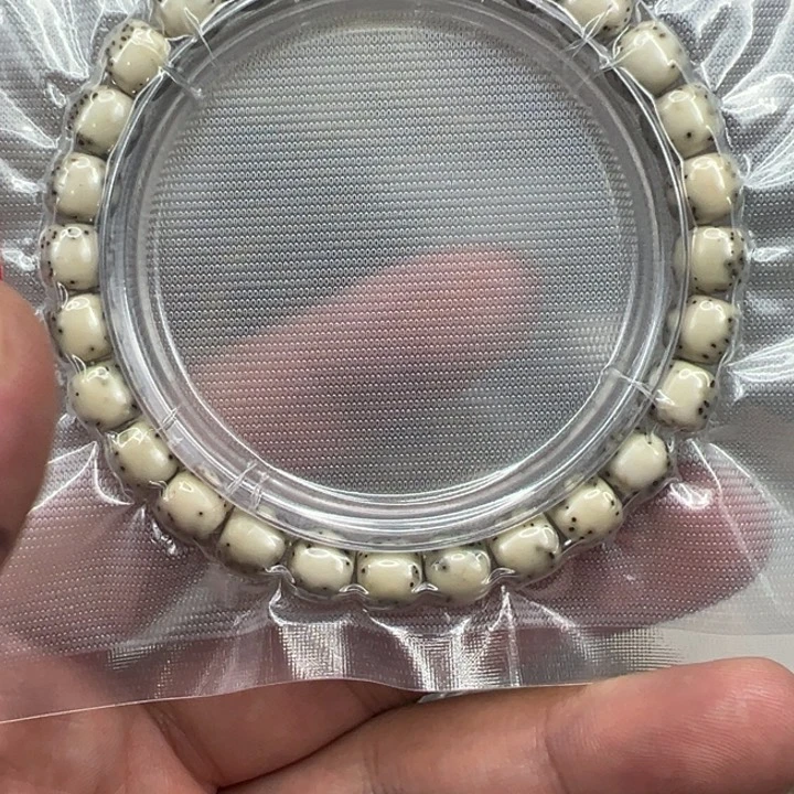 星月菩提手串22半臂大留白星月菩提单圈8×7