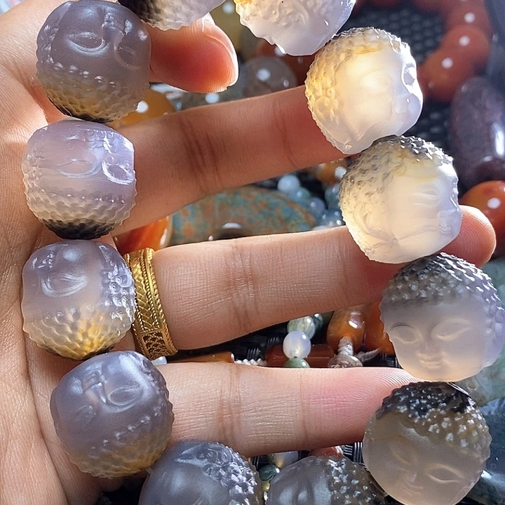 玛瑙/玉髓未镶嵌颈饰