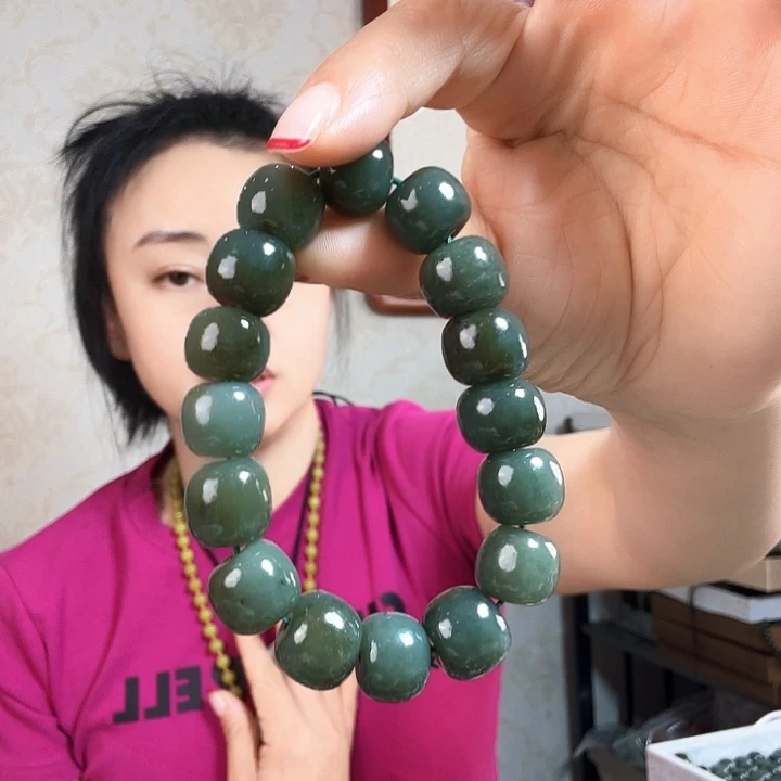和田玉手串未镶嵌