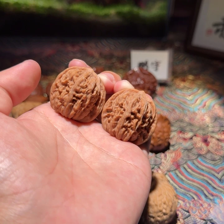 把件核桃449号35蓟县四座楼文玩核桃