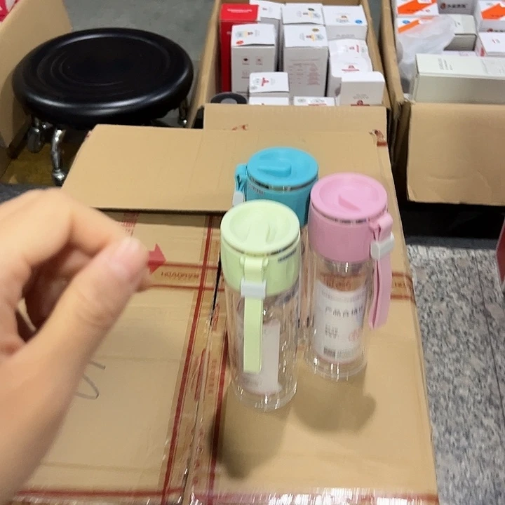 富玻璃杯280280颜色随机玻璃杯闹钟呗