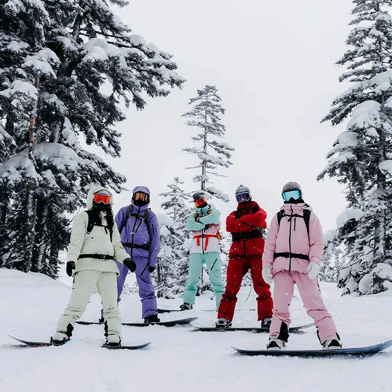 逸滑不退换到付定制单板滑雪装备链接防风滑雪服男士女款滑雪衣