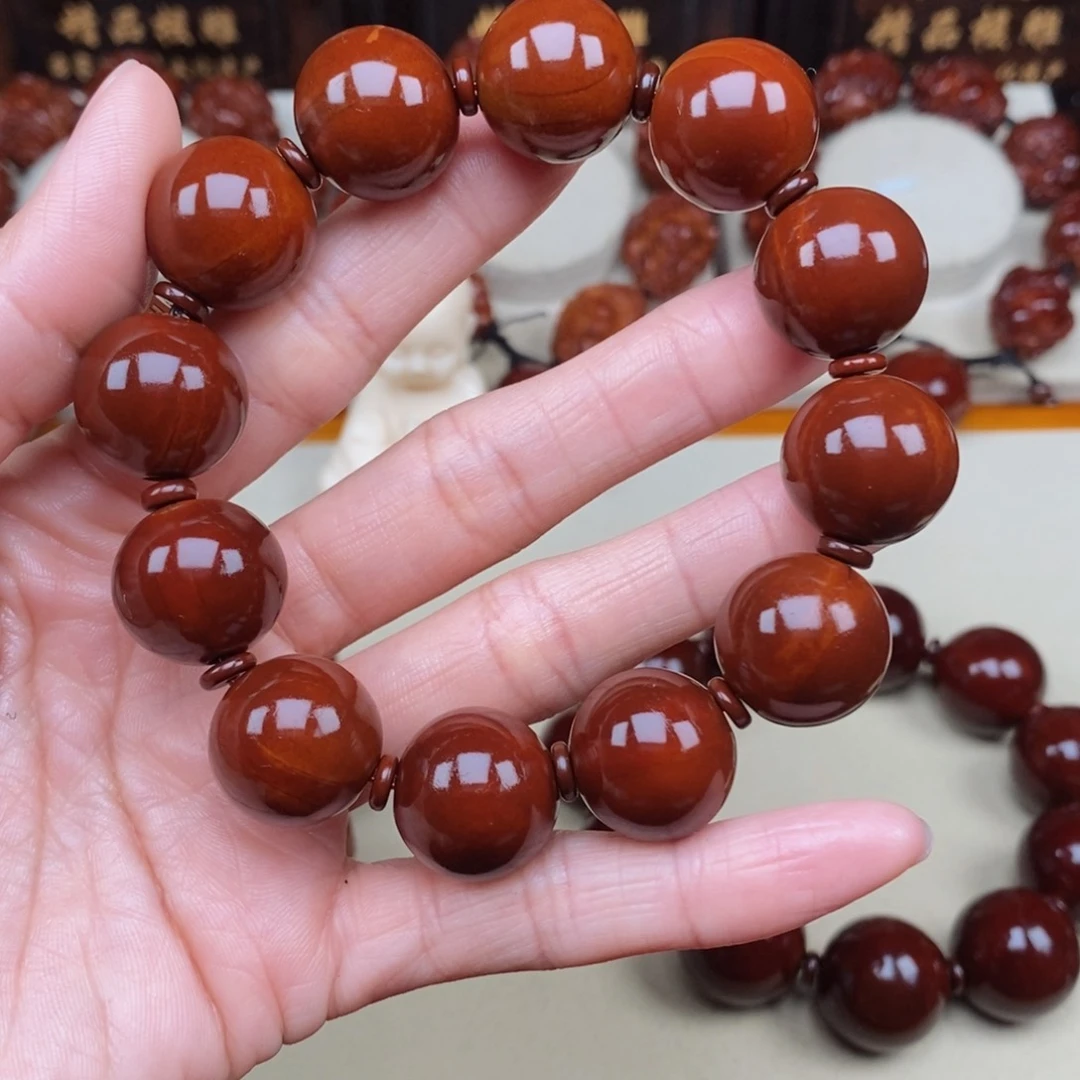 橄榄核吊坠用****5光珠，