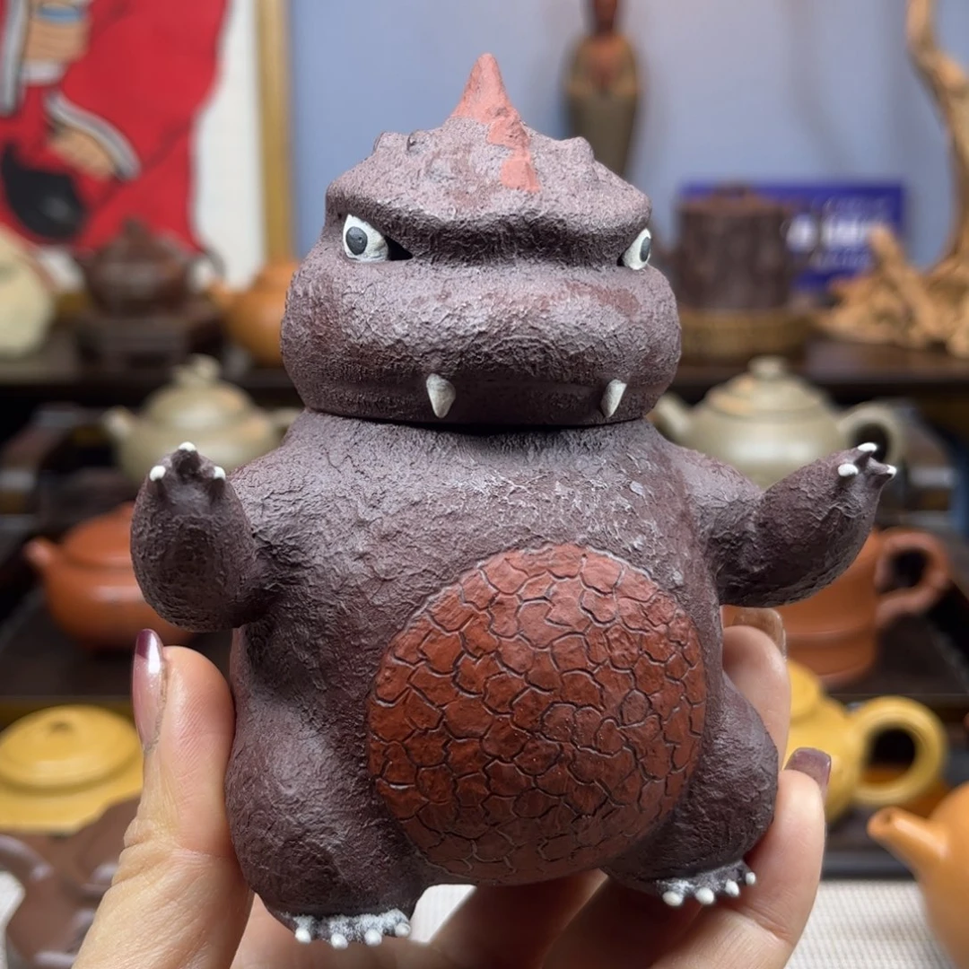 紫砂茶具半手工制作