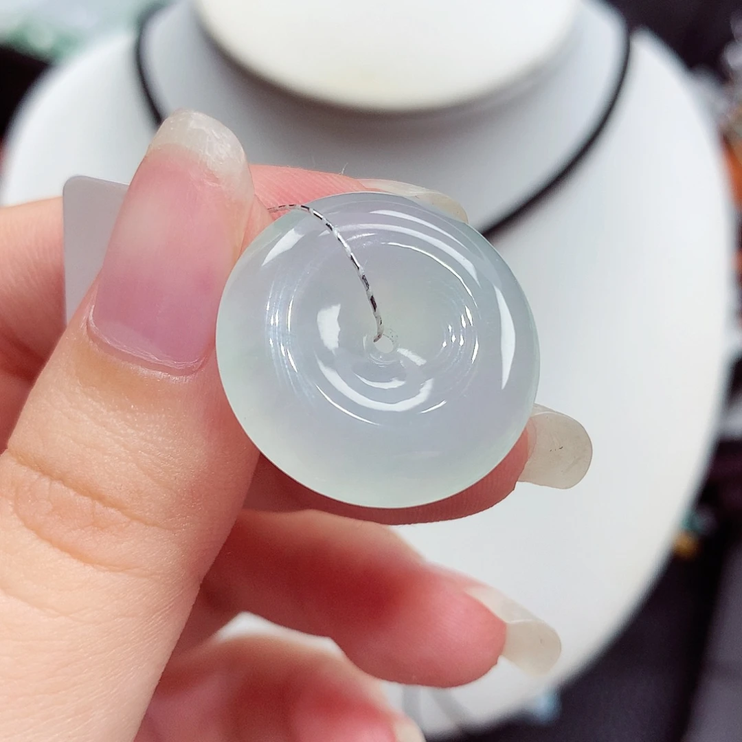 翡翠未镶嵌颈饰翡翠5，23/6