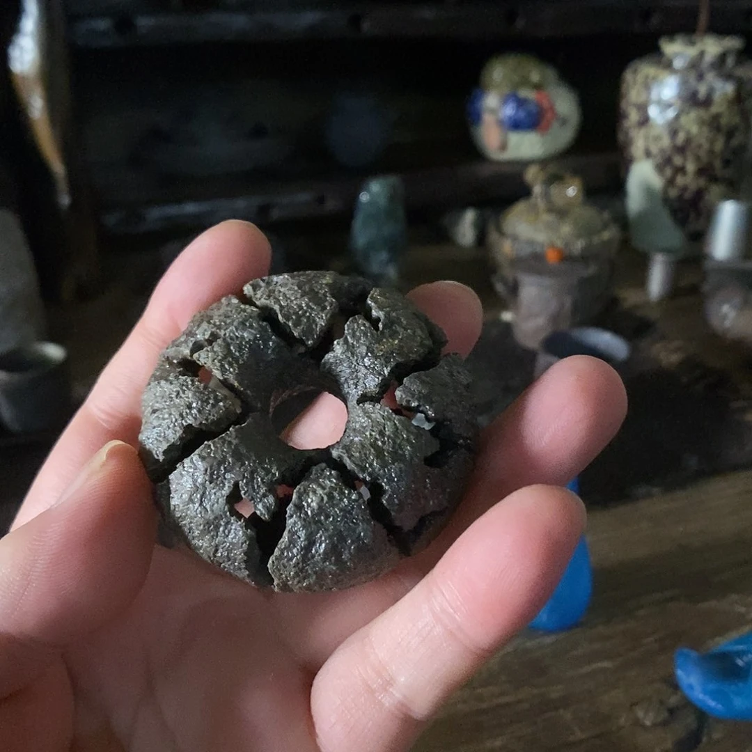 手工制作柴烧茶具