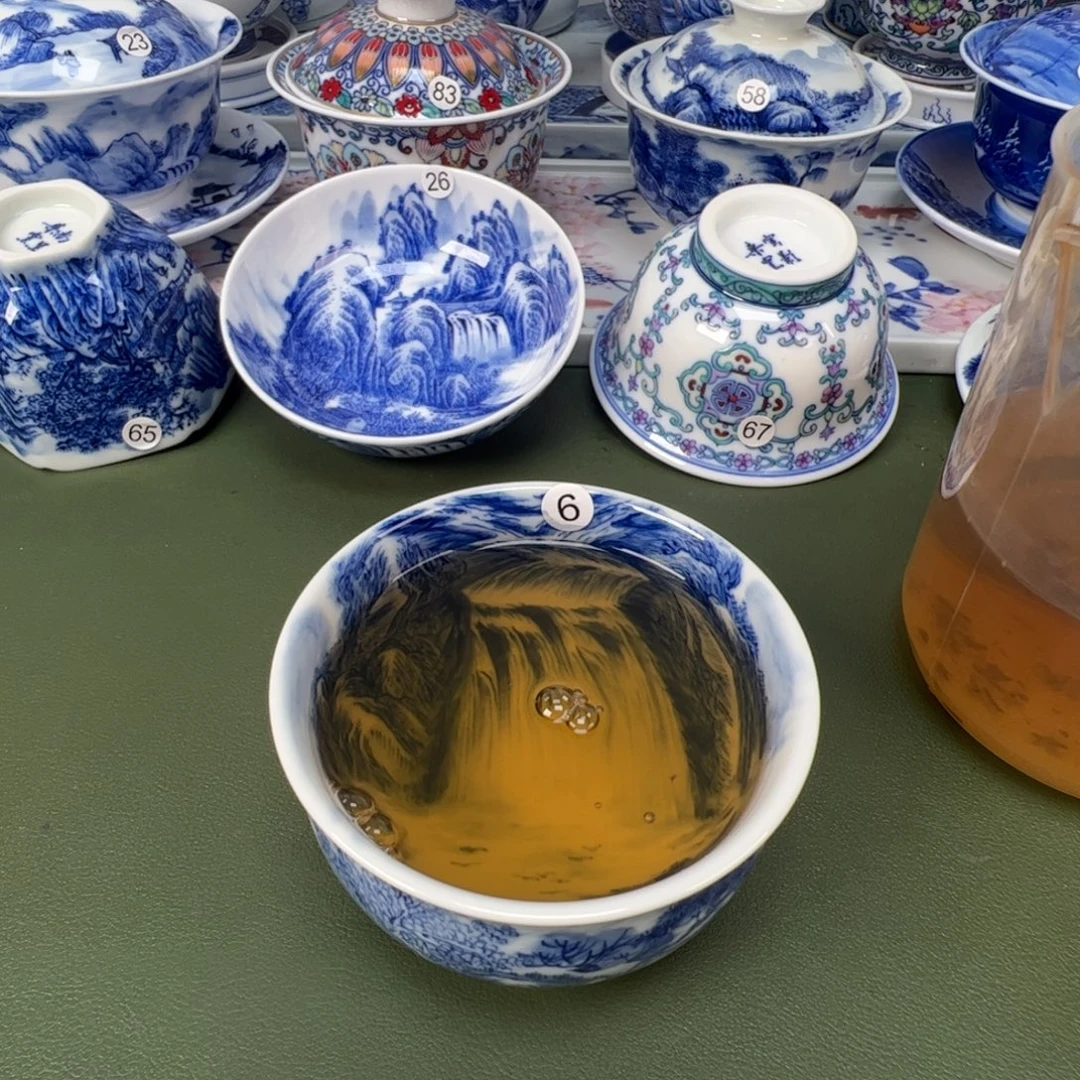 景德镇纯手工纯手绘茶具木木6