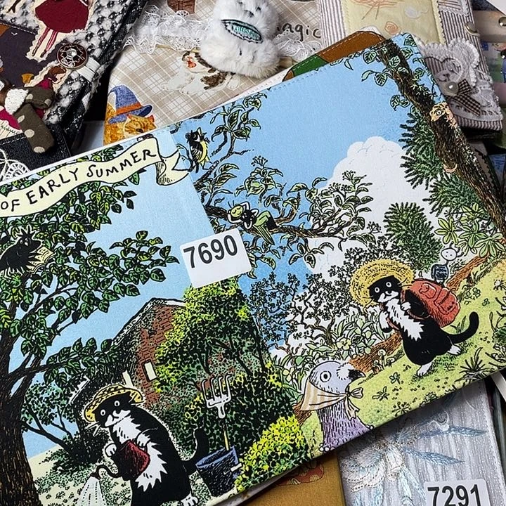 织绣A5活页不带纸7690