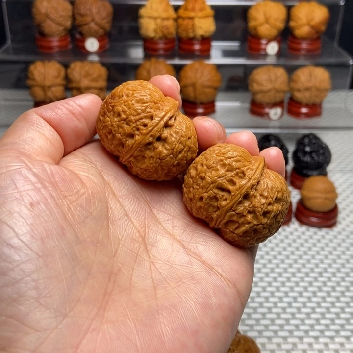 把件文玩核桃9黄金印元宝