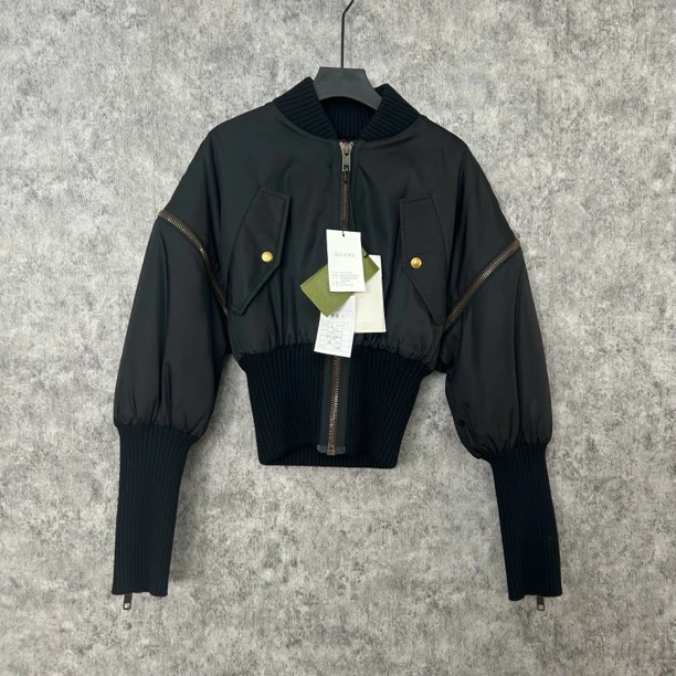 未使用 GUCCI/古驰 古驰黑色夹克外套