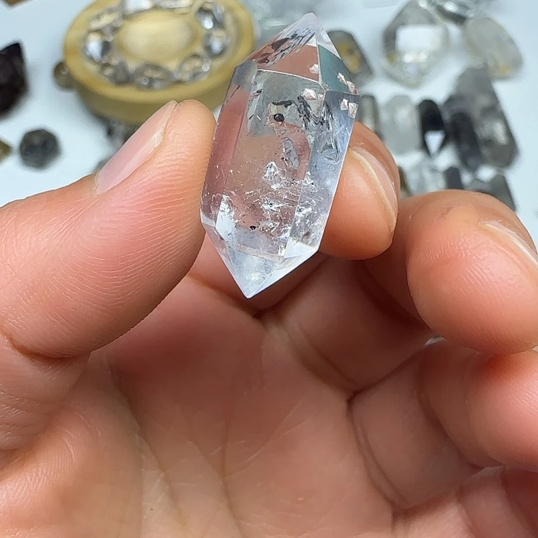 水晶珠宝半成品未镶嵌水沙