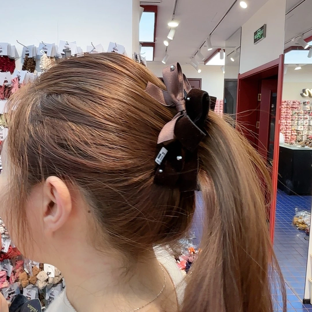 皮质铁合金发饰发夹