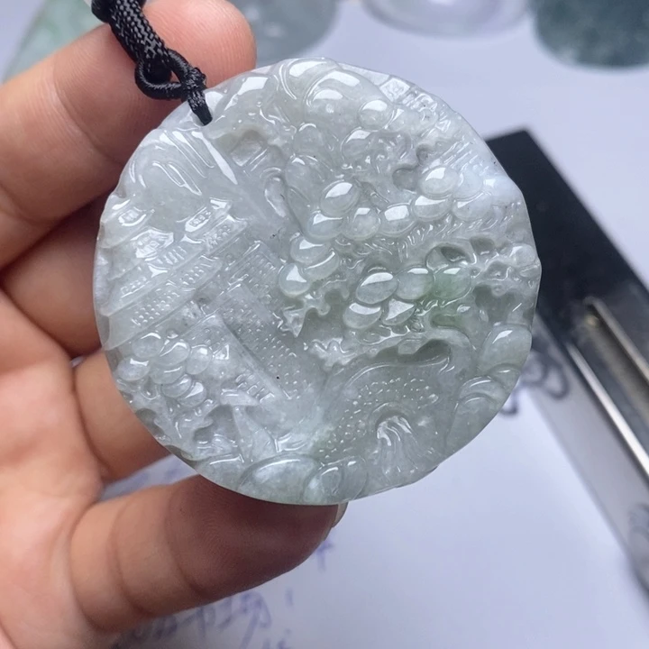 颈饰未镶嵌翡翠翡翠
