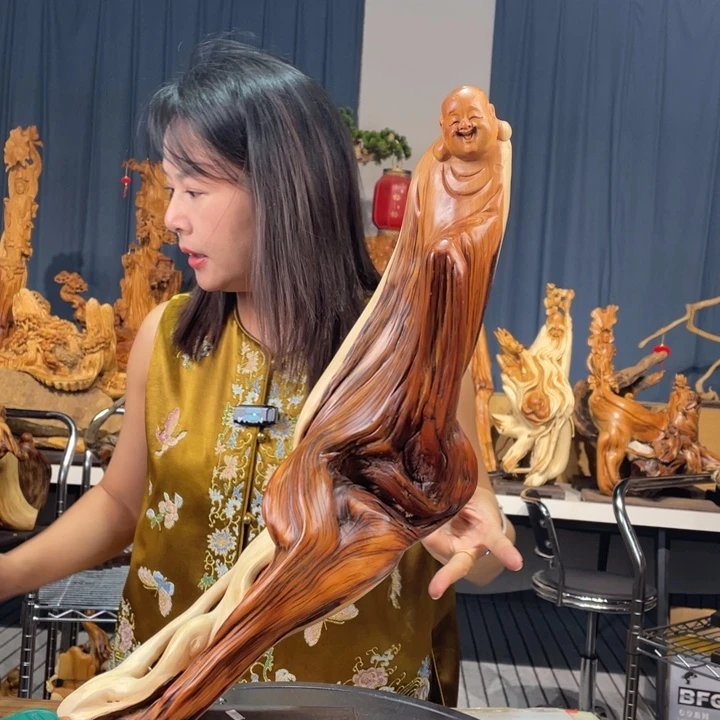 柏木（崖柏）随型摆件