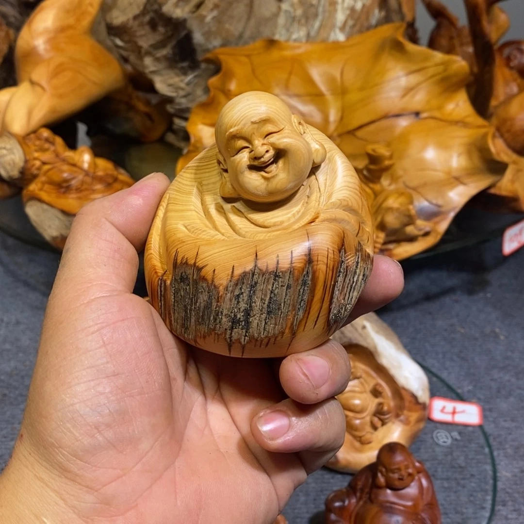 柏木（崖柏）木雕工艺品摆件家居手把件手串