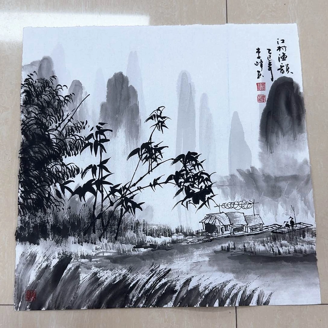 国画国画作品展。国画g